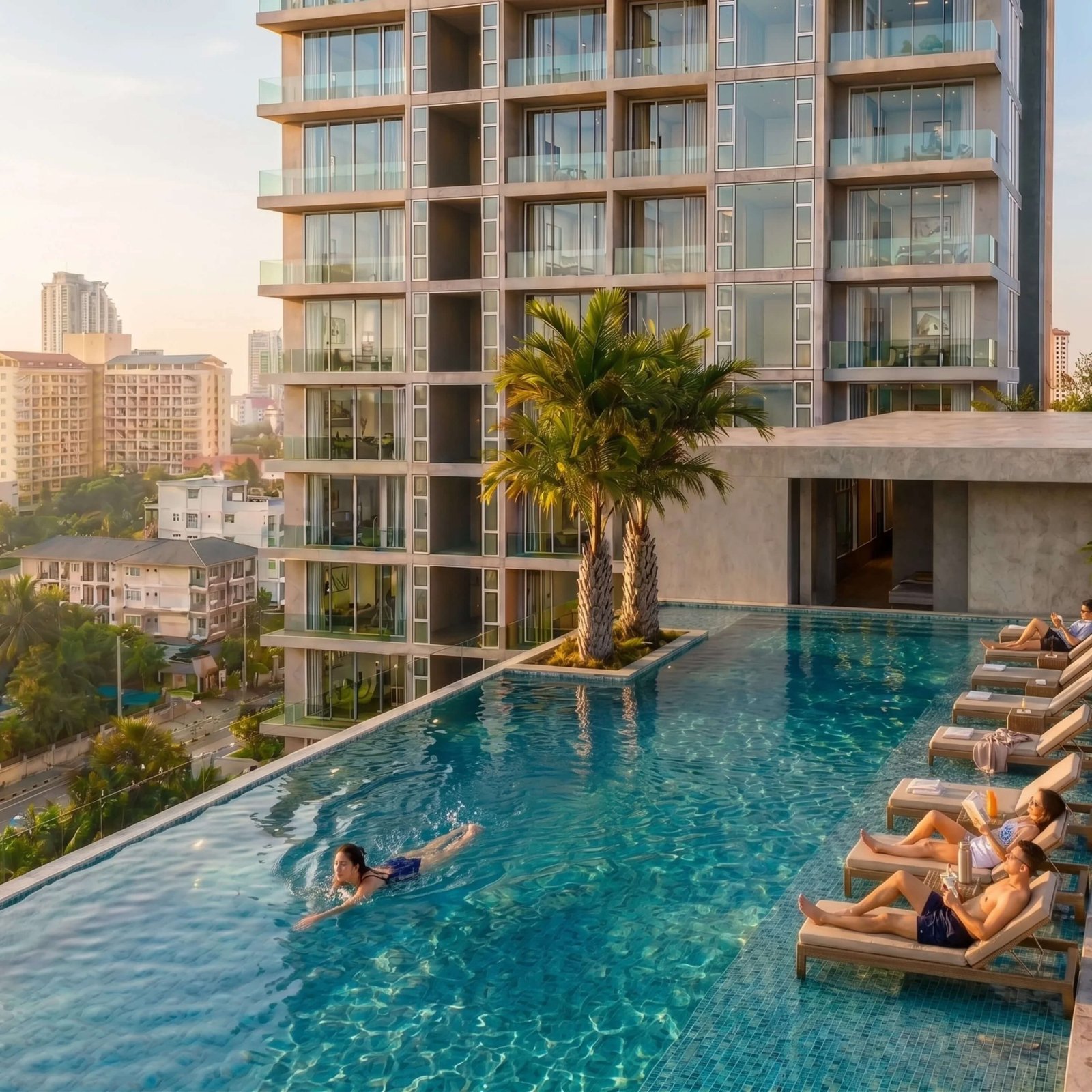 Building A - Infinity Edge Pool